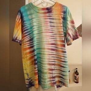 BCG Multicolor Tie-Dye Cotton Shirt‎